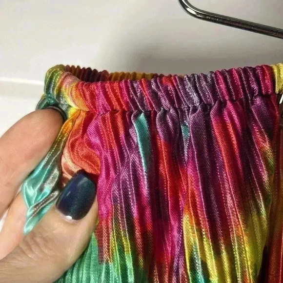 Fashion Nova Yesenia Plisse Strapless Flounce Stretch Romper Size 1X NWT - Picture 10 of 14